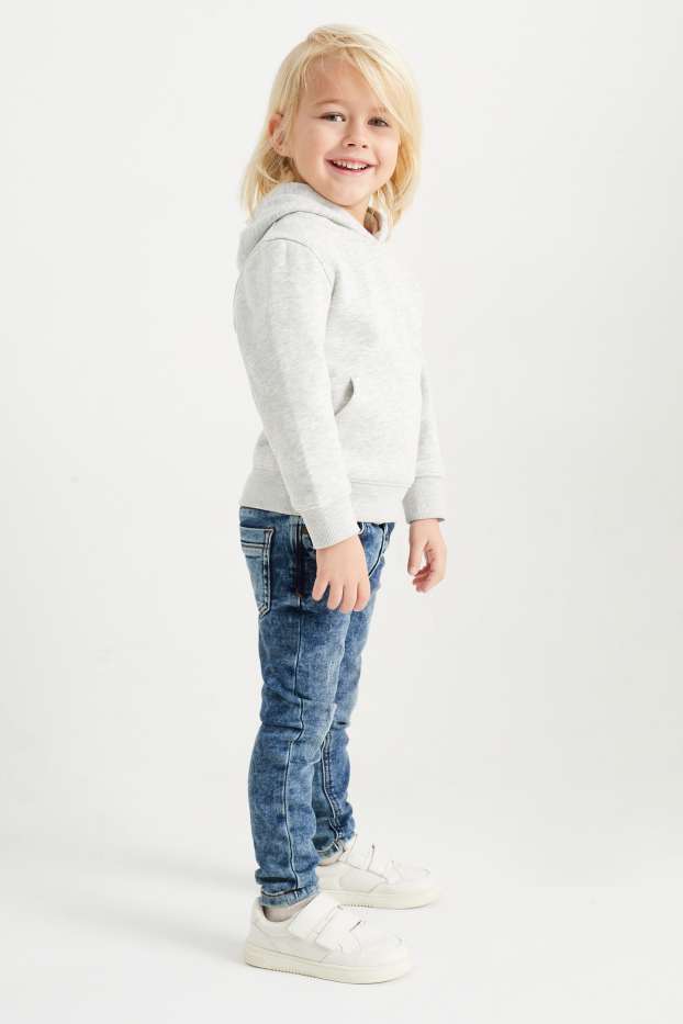Kinderen: jongens - Super skinny jeans - jeansblauw