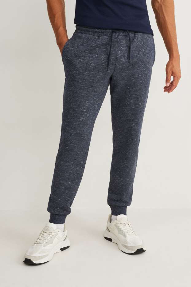 Bărbați - Pantaloni de trening - albastru închis