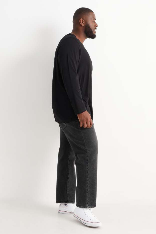 Heren - Regular jeans - LYCRA® - jeansdonkergrijs