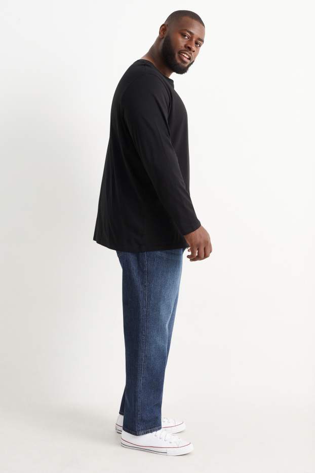 Men - Regular jeans - LYCRA® - denim-dark blue