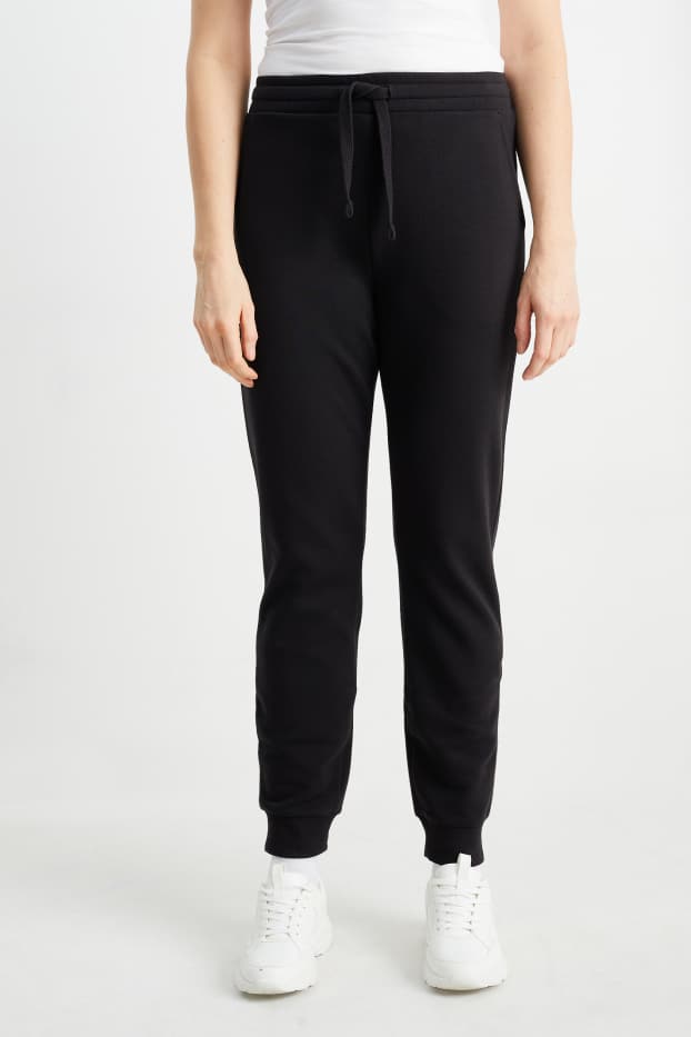 Damen - Jogginghose - schwarz