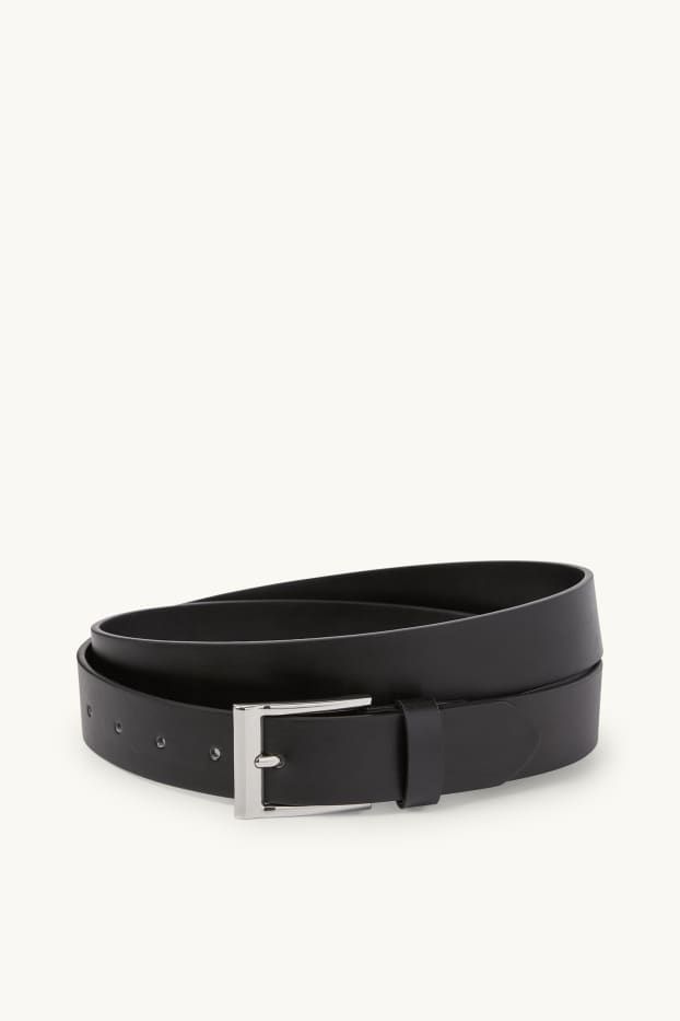 Hommes - Ceinture - synthétique - noir