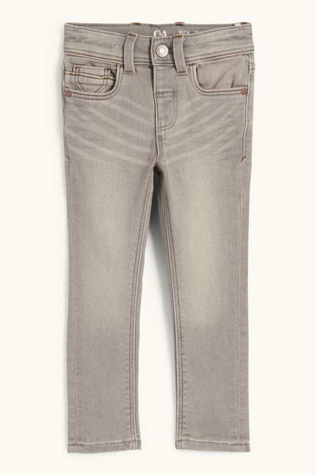 Enfants garçons - Skinny jean - jean gris clair