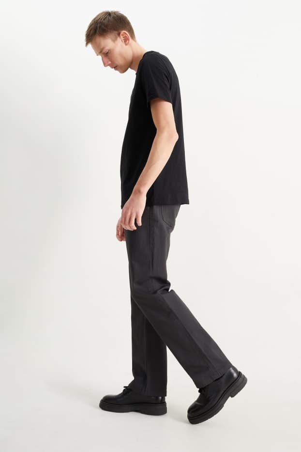 Herren - Hose - Regular Fit - dunkelgrau