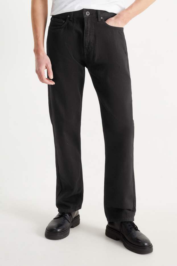 Uomo - Regular jeans - nero