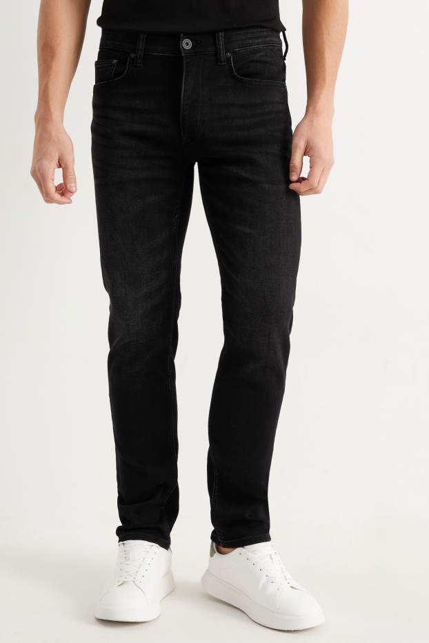 Heren - Slim jeans - Flex - jog denim - LYCRA® - zwart