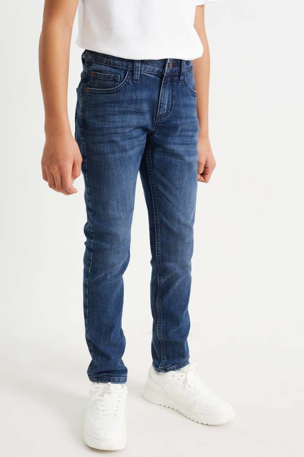 Kinder Buben - Slim Jeans - LYCRA® - dunkeljeansblau