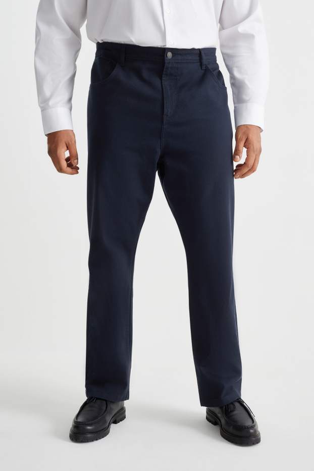 Home - Pantalons - regular fit - blau fosc