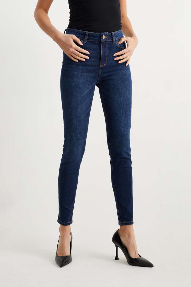 Donna - Skinny jeans - vita media - LYCRA® - jeans blu