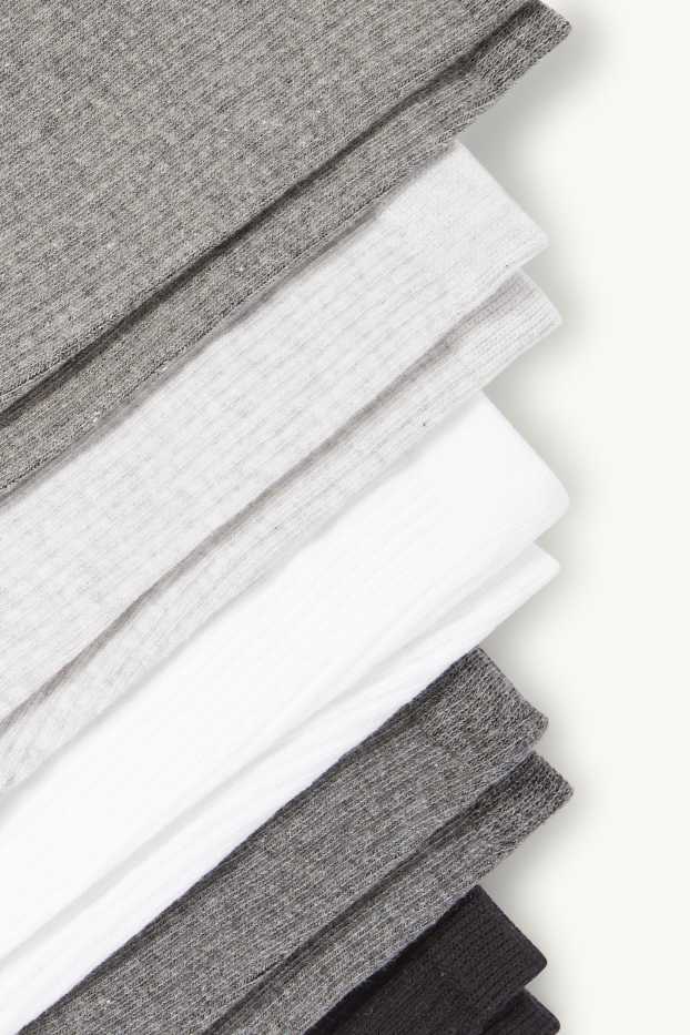 Herren - Multipack 5er - Tennissocken - grau