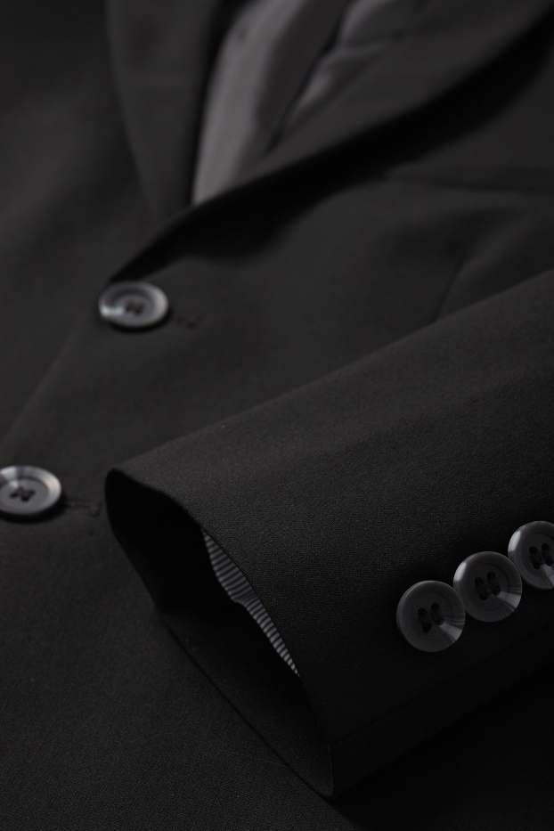 Enfants garçons - Veste de costume - Stretch - LYCRA® - noir