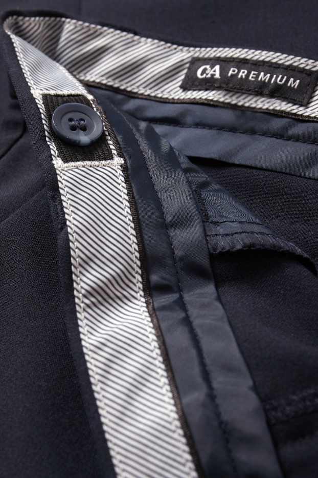 Enfants garçons - Pantalon de costume - Stretch - LYCRA® - bleu foncé