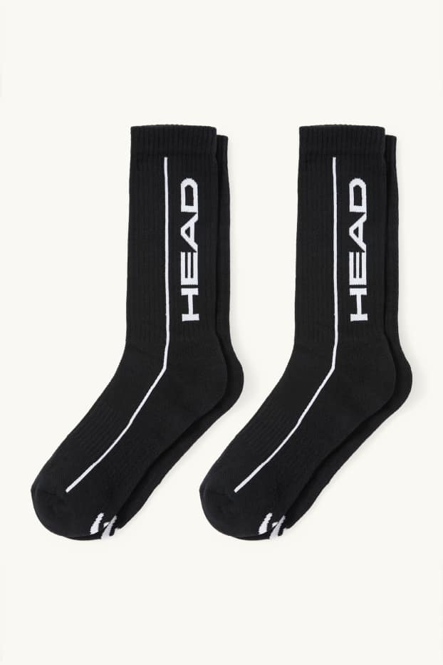 Herren - HEAD - Multipack 2er - Tennissocken - schwarz