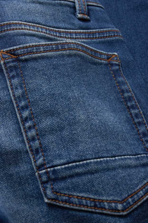 Kinder Jungen - Straight Jeans - jeansblau