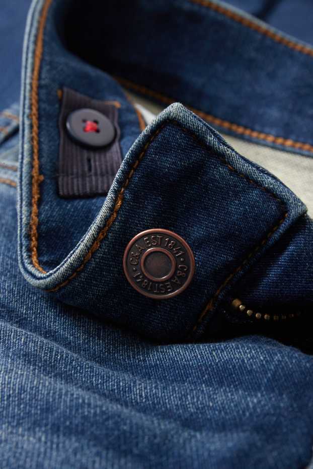 Kinder Jungen - Straight Jeans - jeansblau