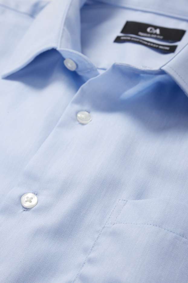 Herren - Businesshemd - Regular Fit - Kent - bügelleicht - hellblau