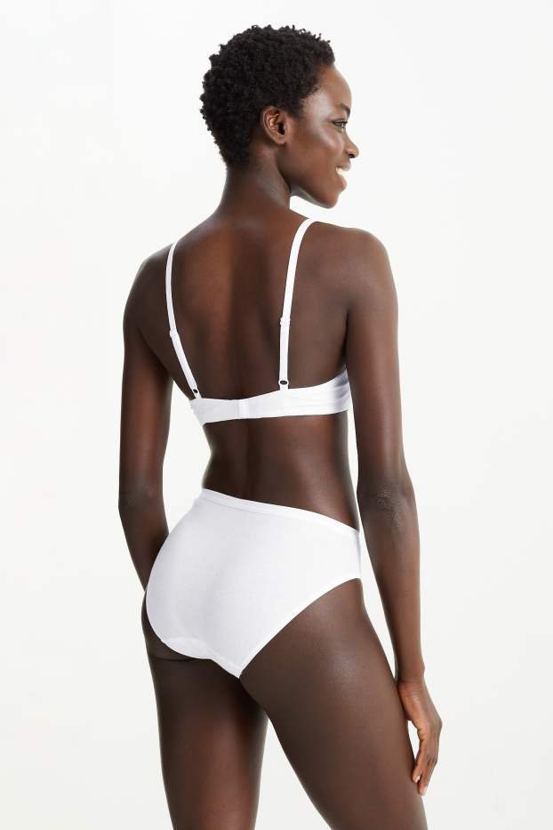 Femmes - Lot de 3 - culotte - blanc