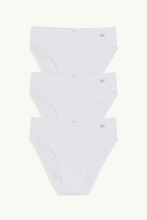 Femmes - Lot de 3 - culotte - blanc