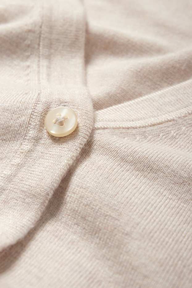 Women - Cardigan - light beige