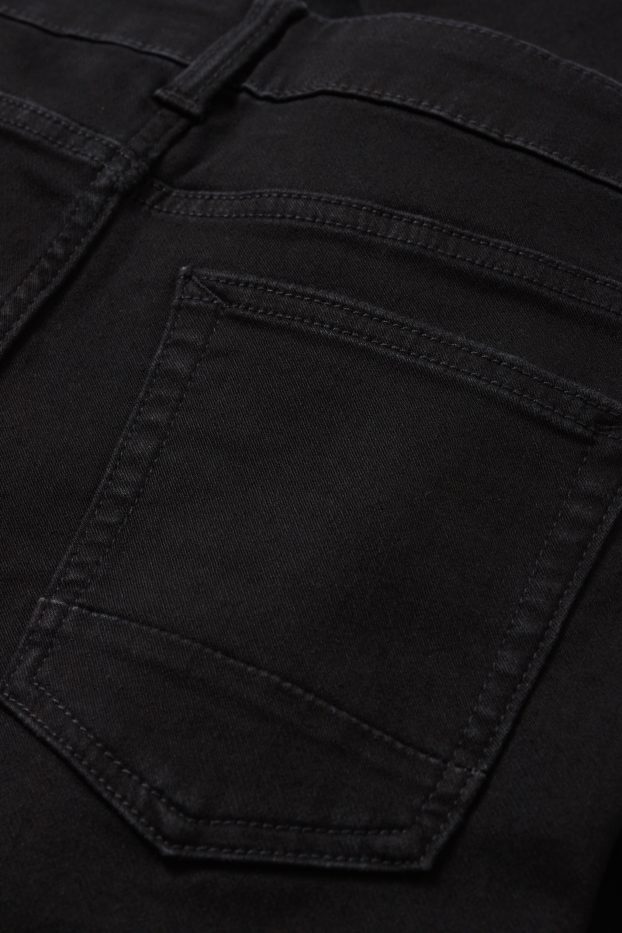 Kinderen: jongens - Skinny jeans - jog denim - jeansdonkergrijs