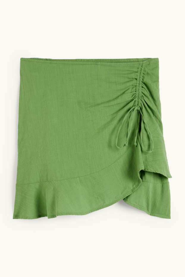 Dames - Minirok - groen