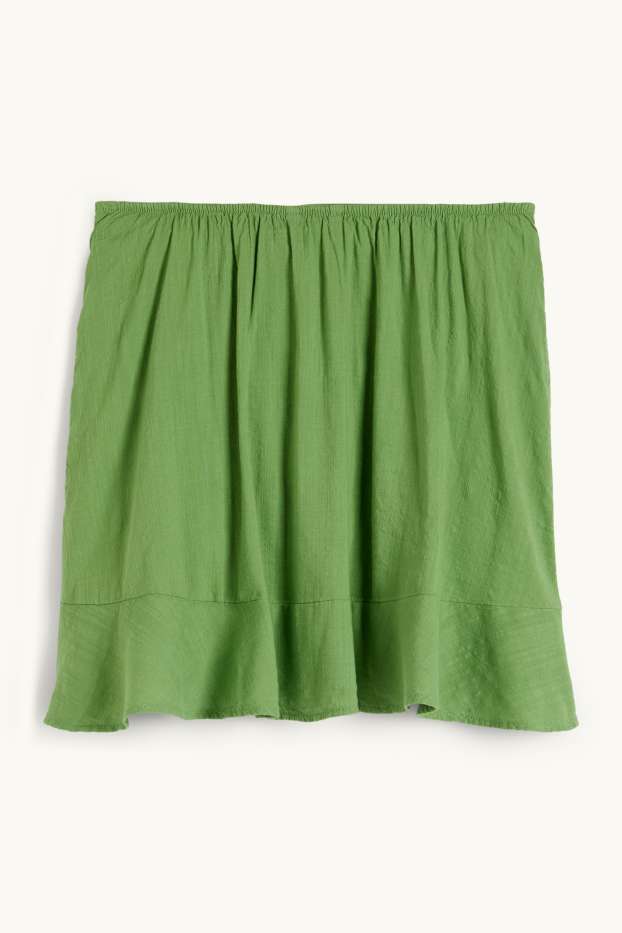 Dames - Minirok - groen