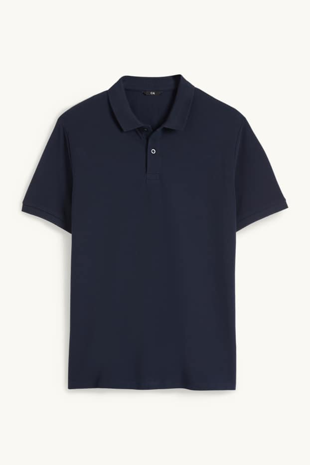 Uomo - Polo - regular fit - blu scuro