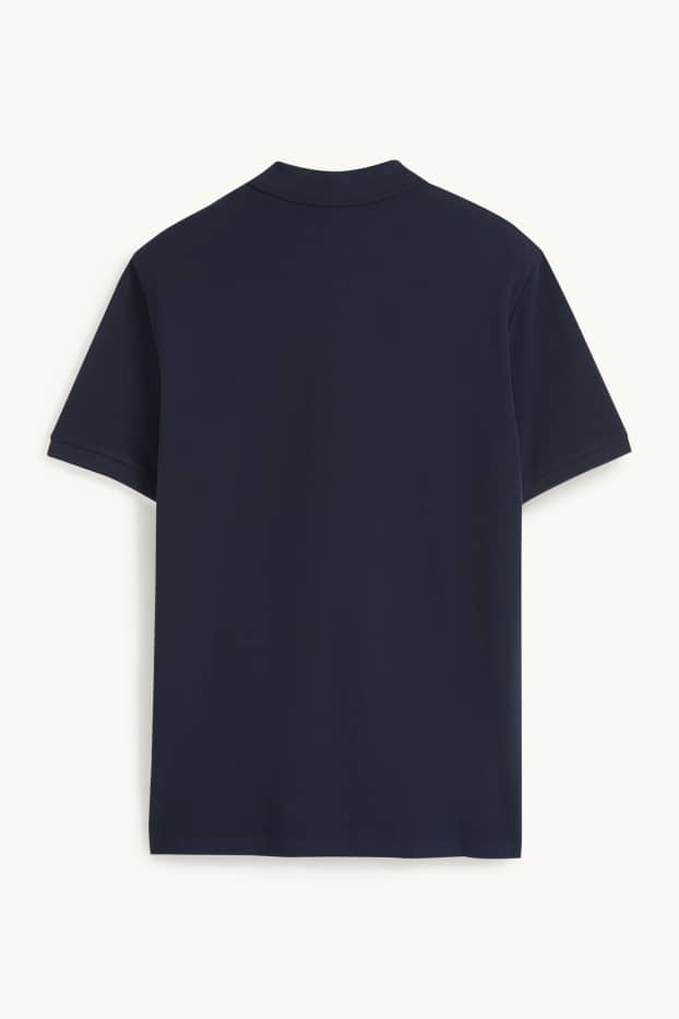 Uomo - Polo - regular fit - blu scuro
