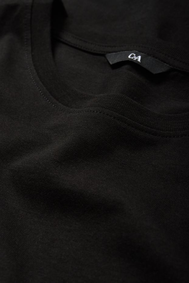 Hommes - T-shirt - regular fit  - noir