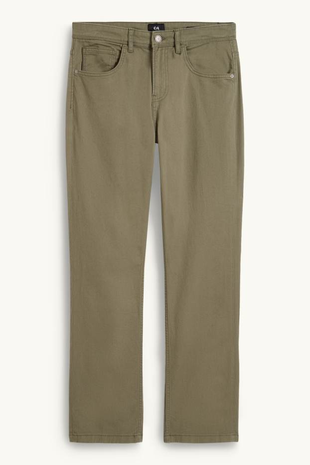 Herren - Hose - Regular Fit - grün