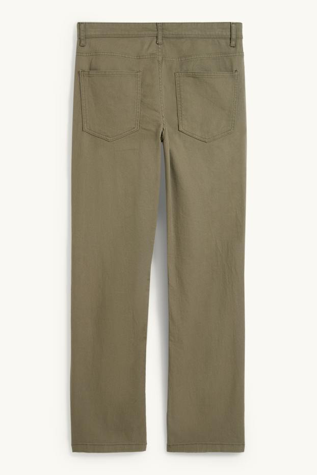 Herren - Hose - Regular Fit - grün