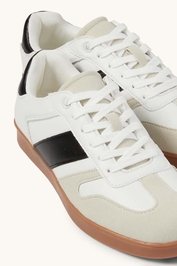 Femmes - Baskets - synthétique - blanc crème