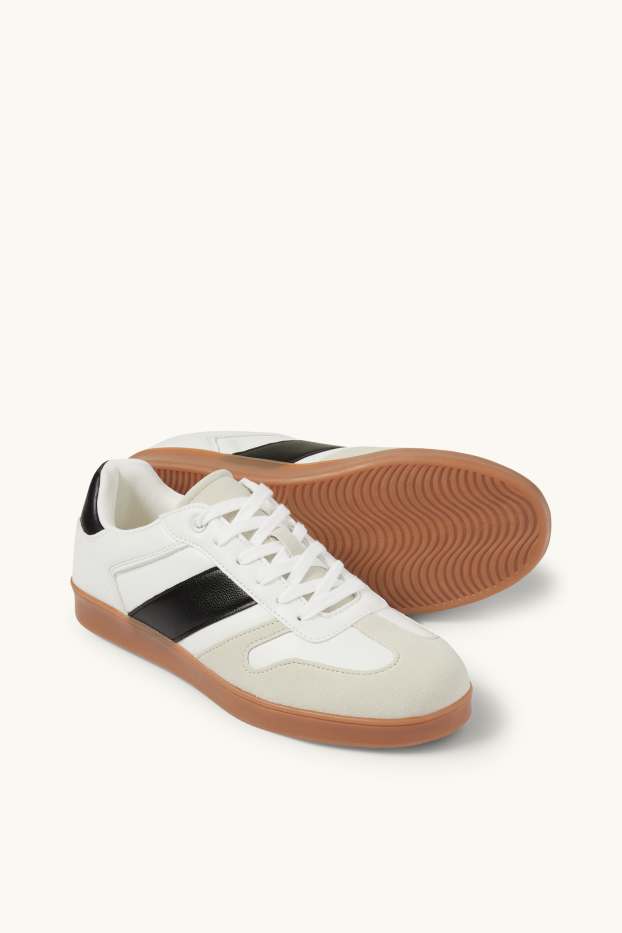 Femmes - Baskets - synthétique - blanc crème