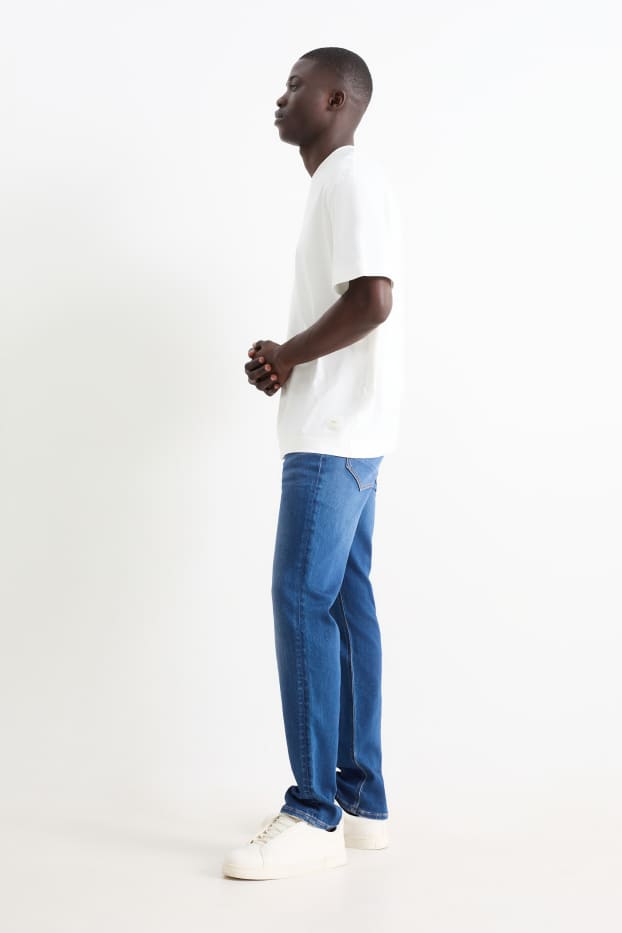 Bărbați - Slim jeans - Flex jog denim - denim-albastru