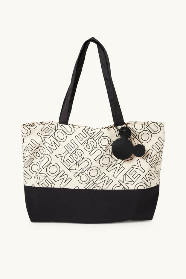 Damen - Shopper - Micky Maus - beige