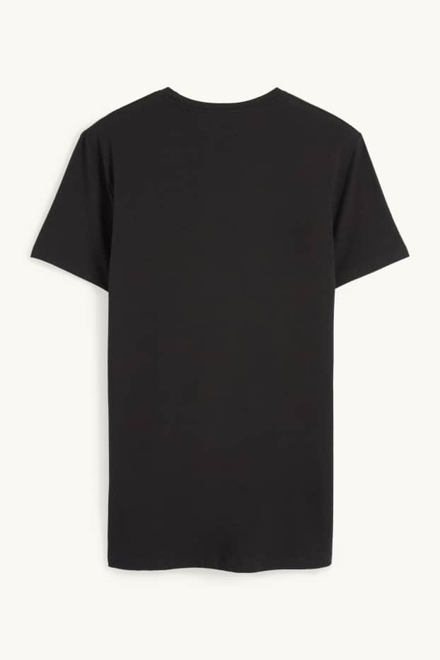 Home - Samarreta de màniga curta - slim fit - Flex - negre