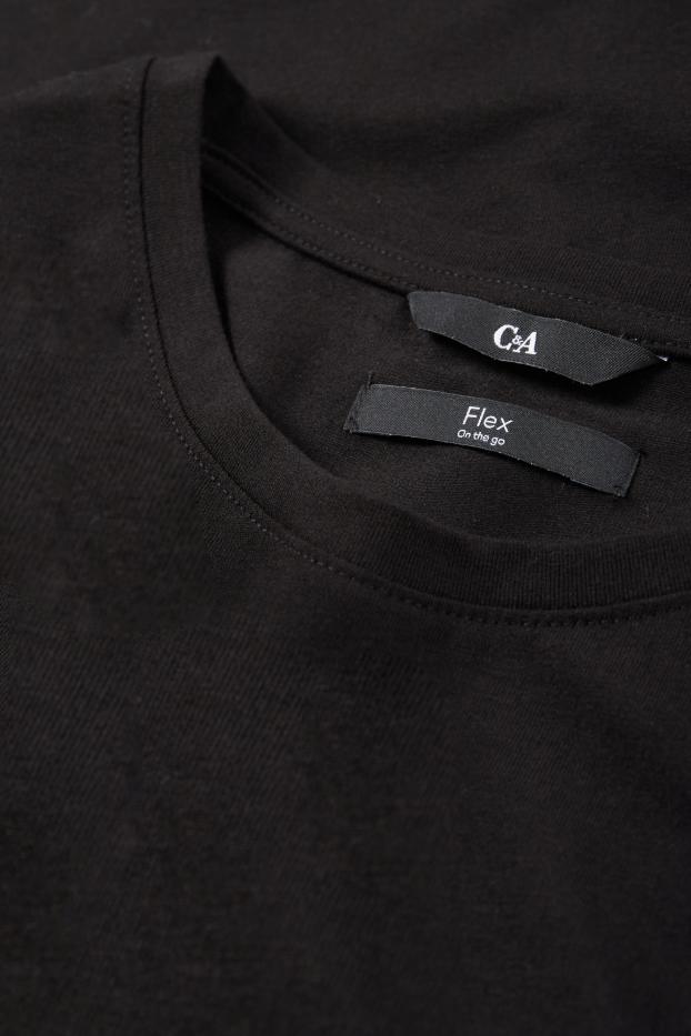 Home - Samarreta de màniga curta - slim fit - Flex - negre