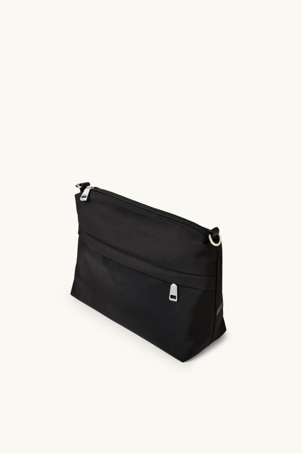 Mujer - Bolso bandolera con correa extraíble - negro