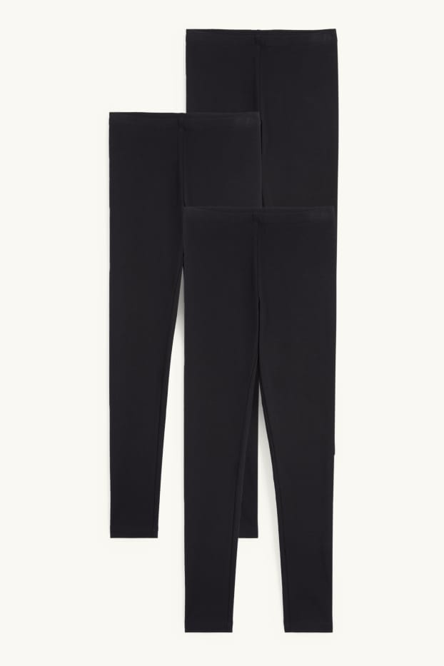 Kinder Mädchen - Multipack 3er - Leggings - schwarz