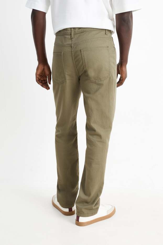 Herren - Hose - Regular Fit - grün