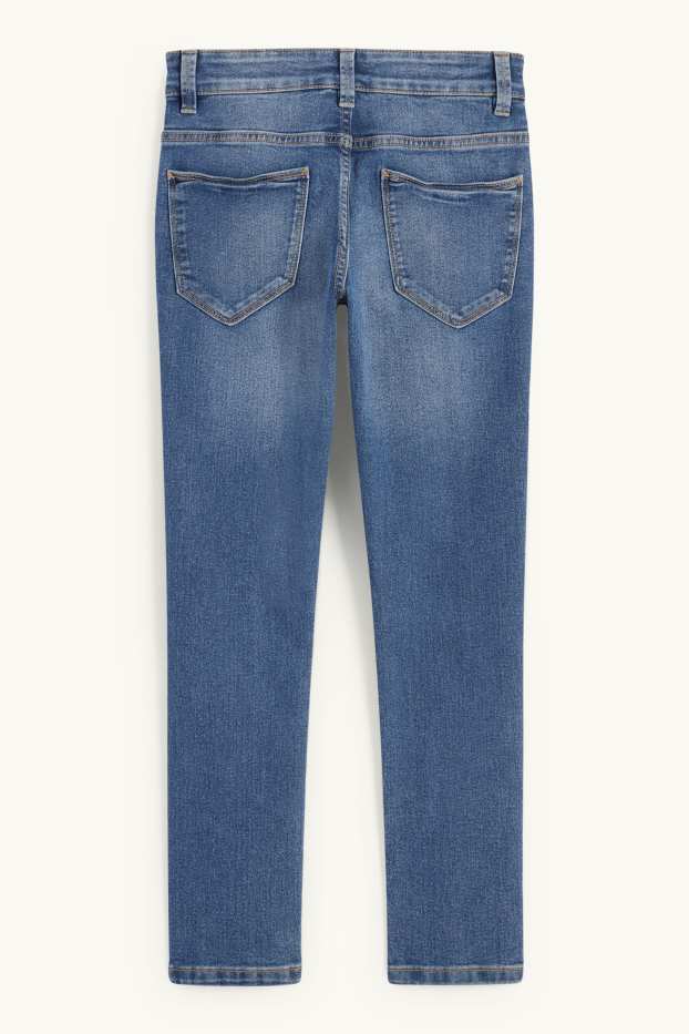 Nen - Skinny jeans - texà blau