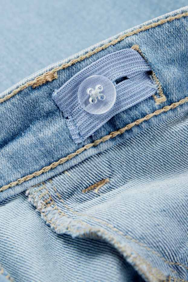 Kinder Mädchen - Wide Leg Jeans - helljeansblau