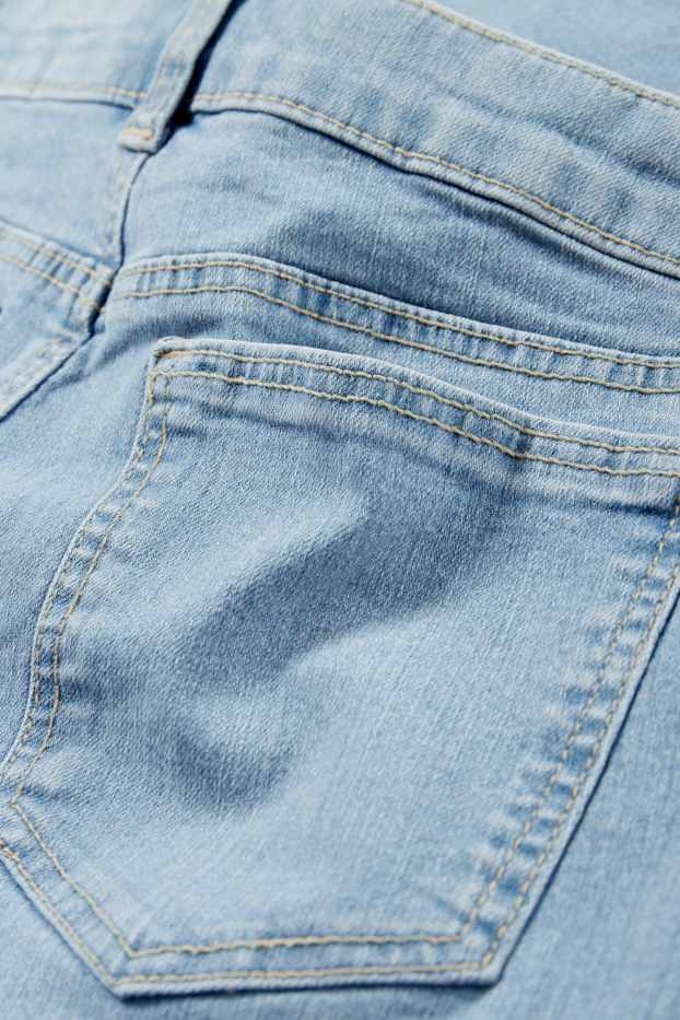 Kinder Mädchen - Wide Leg Jeans - helljeansblau