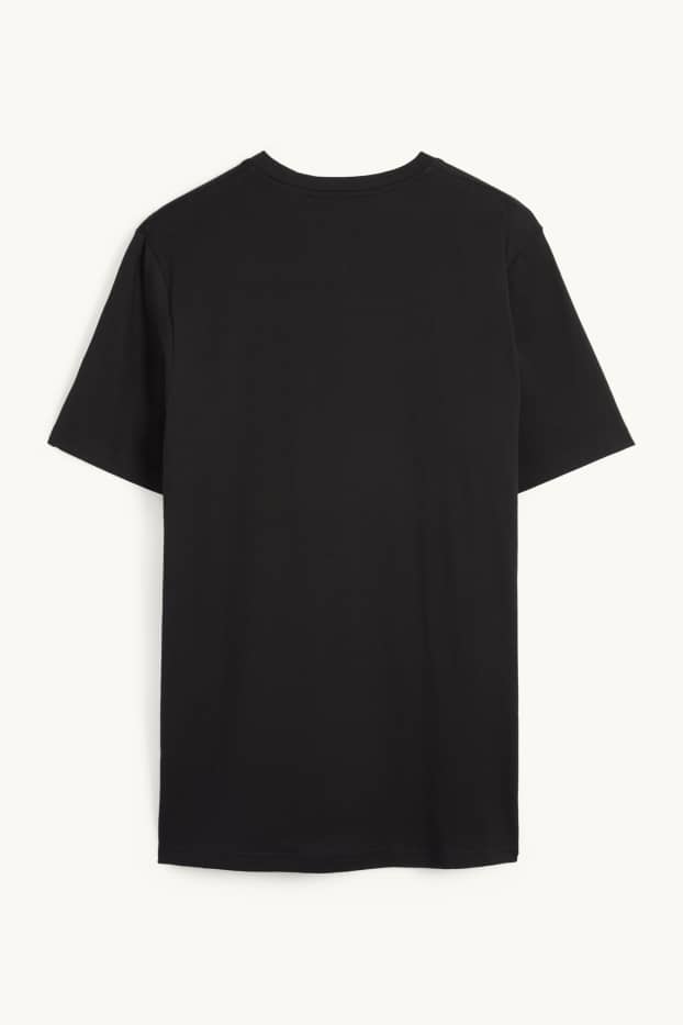 Herren - T-Shirt - Regular Fit - schwarz