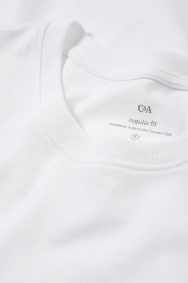 Damen - Multipack 2er - T-Shirt - weiß