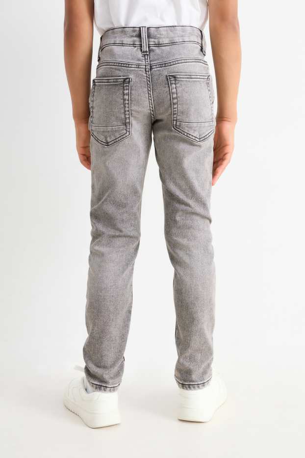 Enfants garçons - Slim jean - jean gris clair