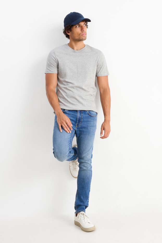 Men - Skinny jeans - LYCRA® - blue denim