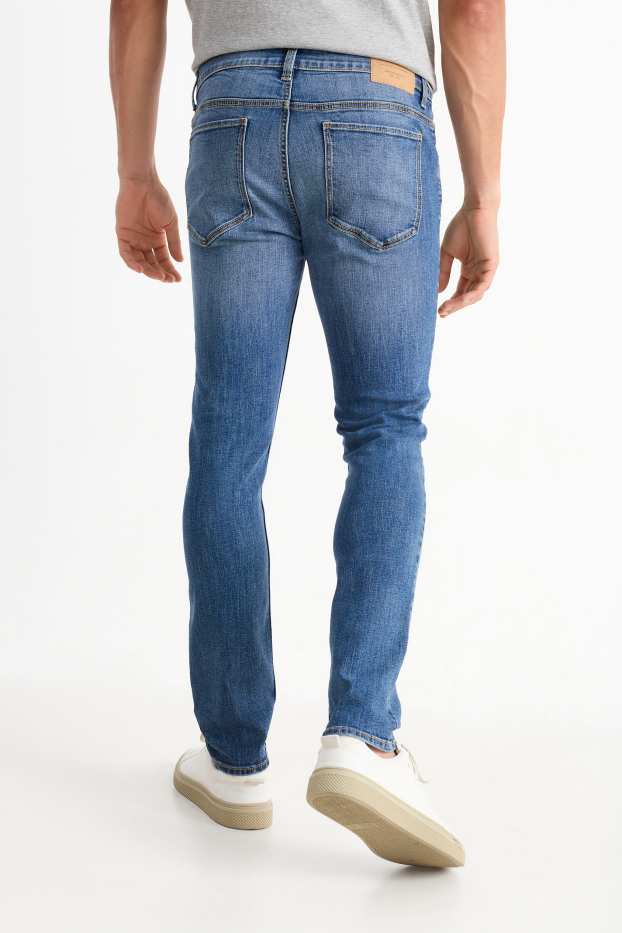 Men - Skinny jeans - LYCRA® - blue denim