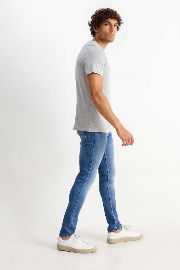 Men - Skinny jeans - LYCRA® - blue denim