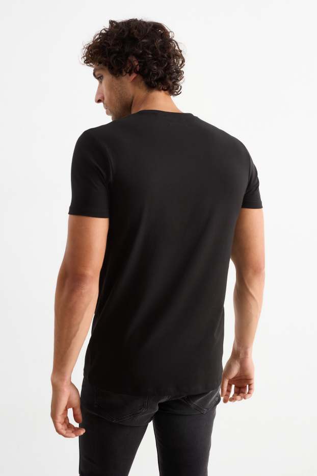 Home - Samarreta de màniga curta - slim fit - Flex - negre